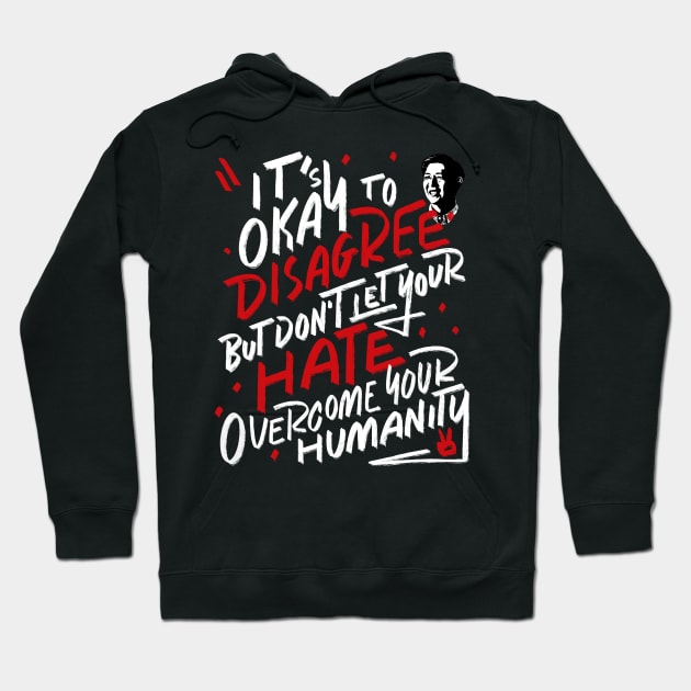 It's Okay To Disagree BBM Inday Sara Uniteam Supporter Philippines Pinoy Hoodie by teeleoshirts